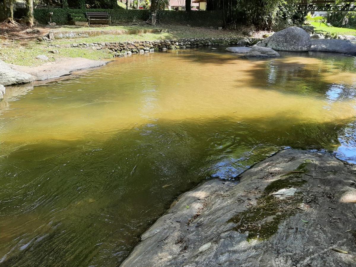Casa Rosa Lumiar, Cachoeira Particular E Fazendinha 외부 사진