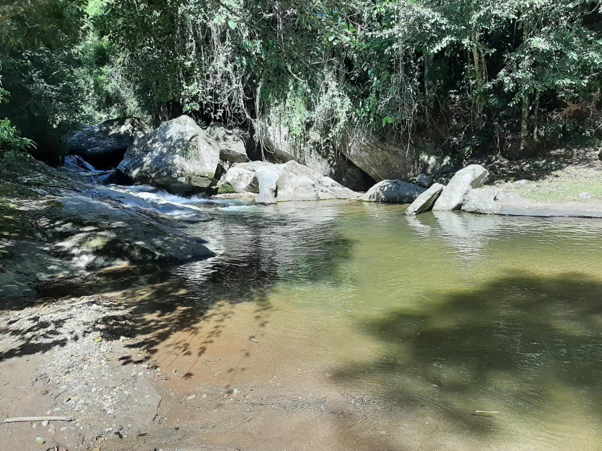 Casa Rosa Lumiar, Cachoeira Particular E Fazendinha 외부 사진
